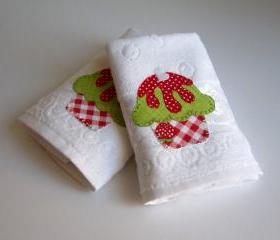  Tea towel . Kitchen towel . 2 pcs Towel 